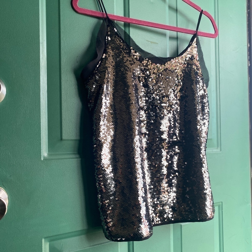 NWT WD.NY size medium sequin top